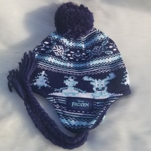 Disney Frozen Children's Blue Sven & Olaf Beanie